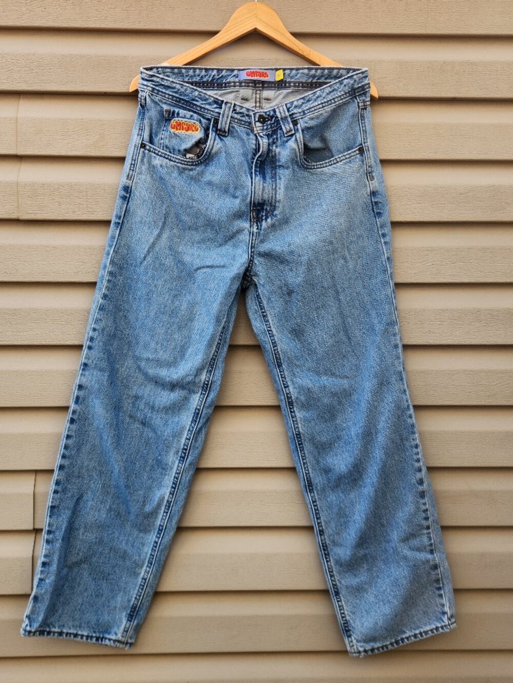 Vintage Emypre Streetwear Baggy Straight Jeans Unisex Size 30